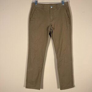 Bonobos Mens Flat Front Straight Pants 32/32